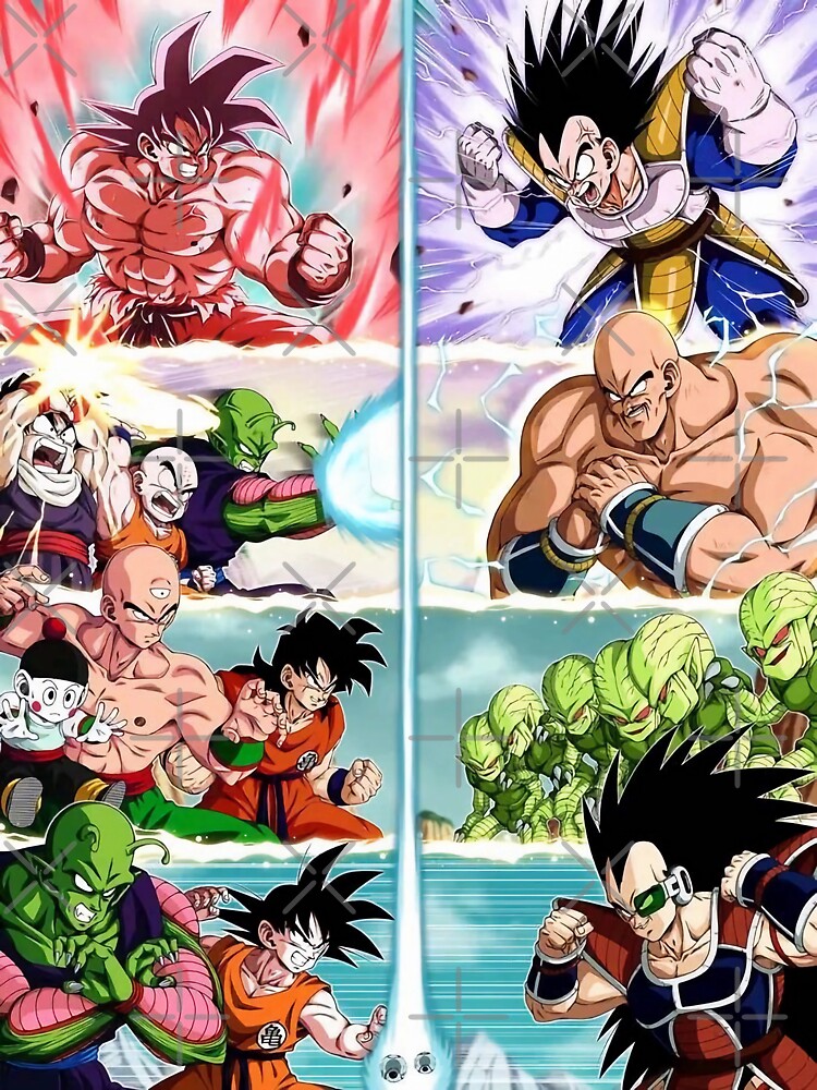 Dragon Ball Z - Cell Saga Postcard for Sale by BeeRyeCrafts