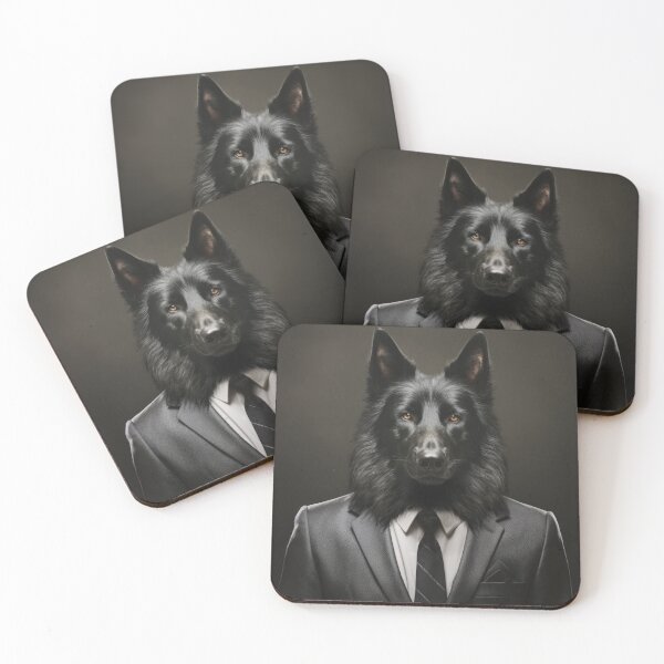 Item preview, Belgian Sheepdog Dog in Suit designed and sold by Merchgard.