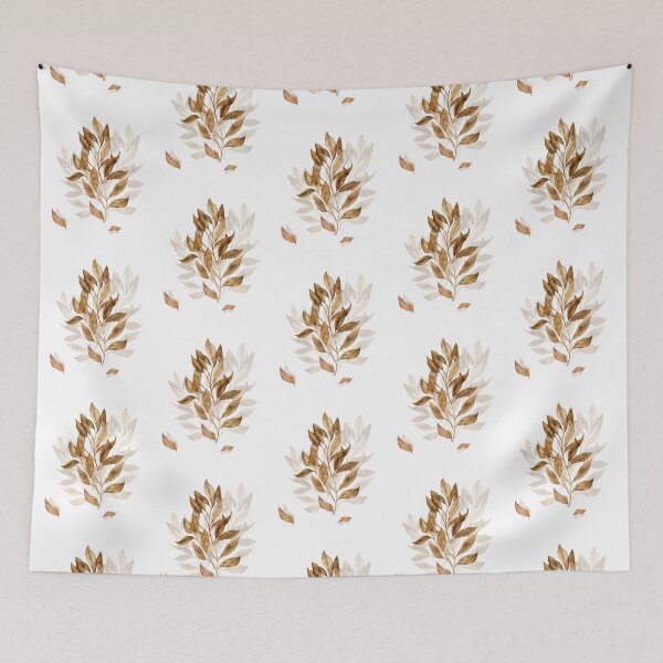 Item preview, Antique gold leaves designed and sold by FunPrintCraft.