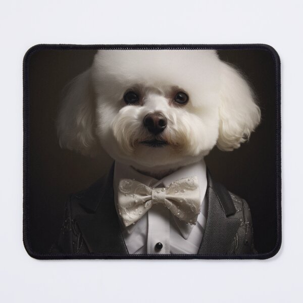 Item preview, Bichons Frise Dog in Suit designed and sold by Merchgard.