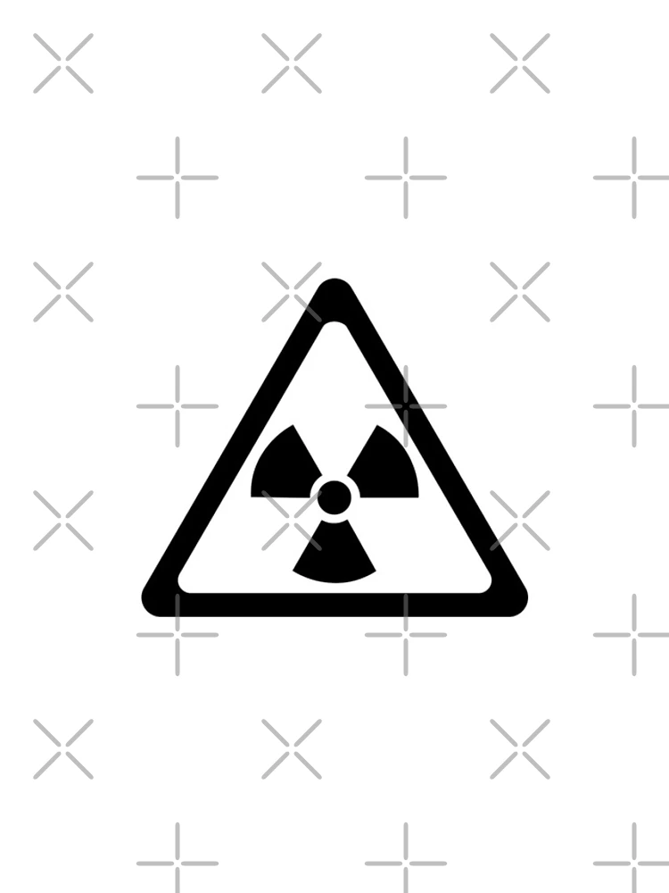 Thumbnail 4 of 4, iPhone Case, Radioactive Symbol Warning Sign - Triangular designed and sold by ScienceCorner.