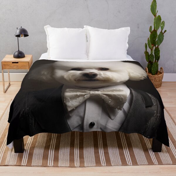 Item preview, Bichons Frise Dog in Suit designed and sold by Merchgard.