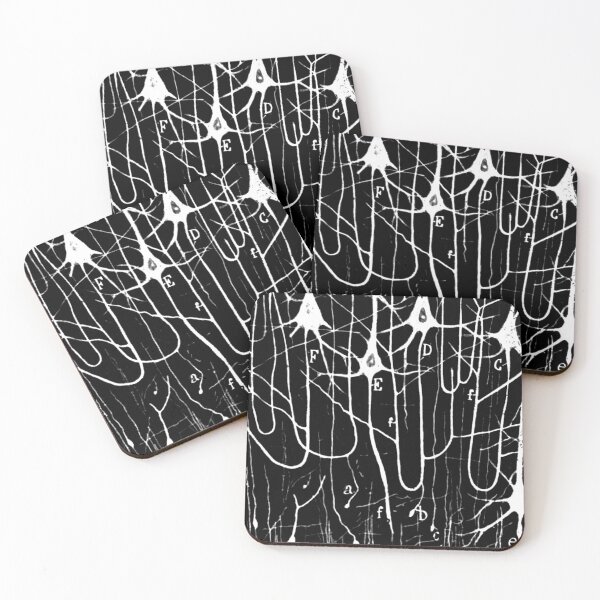 Item preview, Neuron Pyramidal Cells Drawing by Santiago Ramon Y Cajal Inverse designed and sold by ScienceSource.