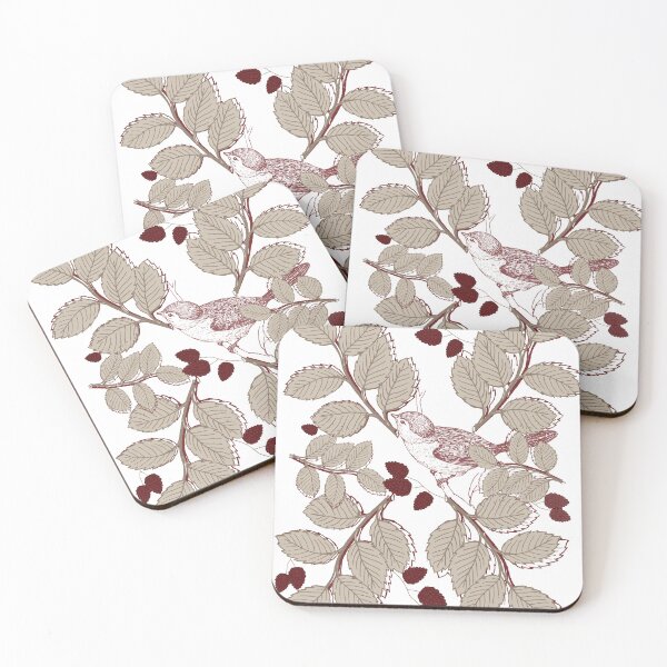 Item preview, Little bird perched on a branch designed and sold by FunPrintCraft.