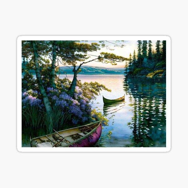 Canoe Trip Sticker