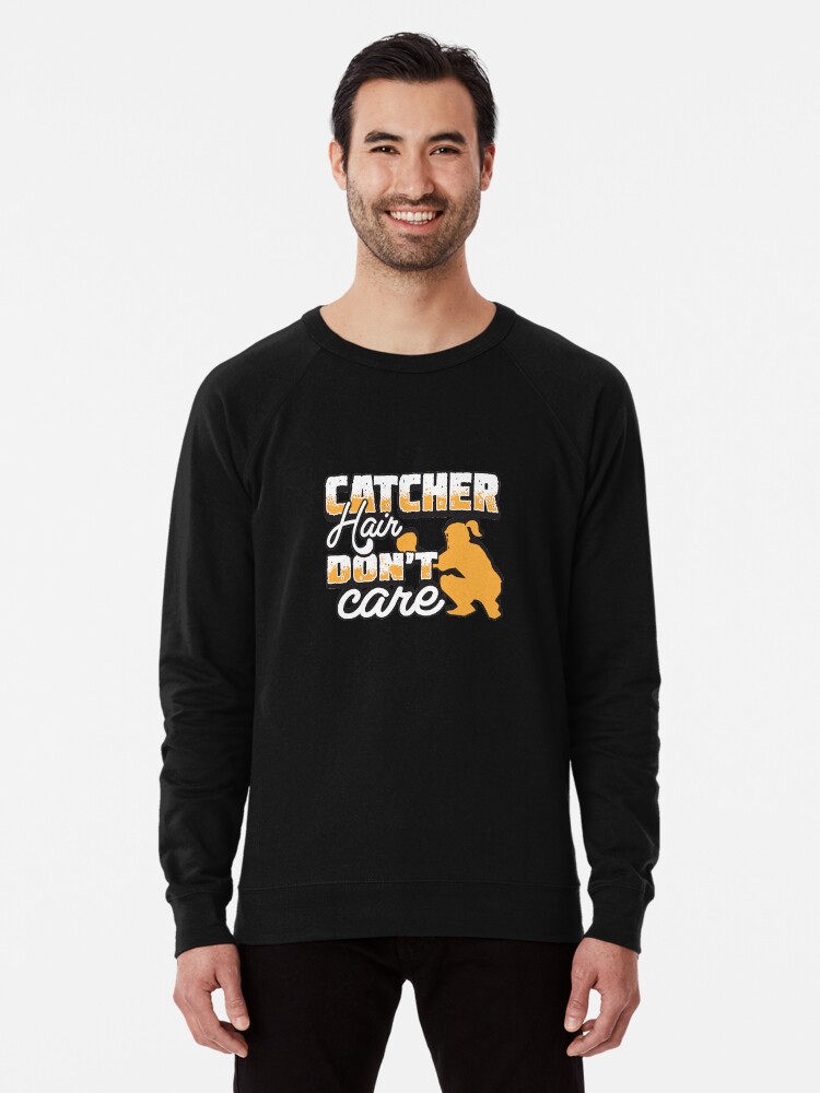 baseball catcher sweatshirt