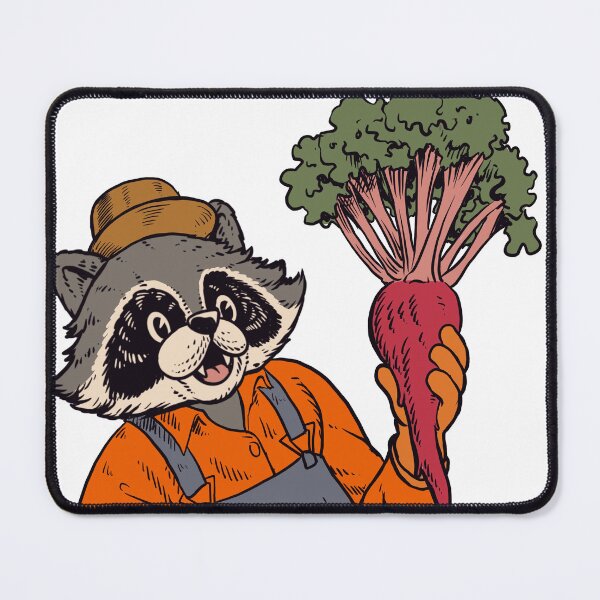 Item preview, Harvest in Autumn - Racoon in the garden designed and sold by NaturesBandit.