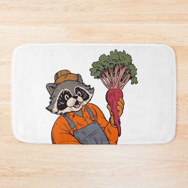 Item preview, Harvest in Autumn - Racoon in the garden designed and sold by NaturesBandit.