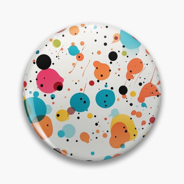 Item preview, Color splatter on a white background Seamless Pattern designed and sold by exitbird.