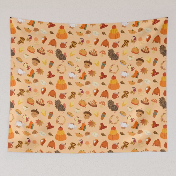 Item preview, Thanksgiving Pattern designed and sold by Patternliss.