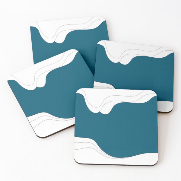 Item preview, Blue Abstract Color Painting designed and sold by habyouty.