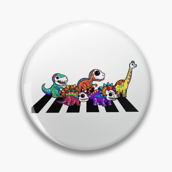 Item preview, Sugarskull Dinosaur Crosswalk designed and sold by Fr0mtheMachine.
