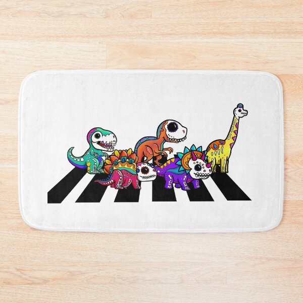 Item preview, Sugarskull Dinosaur Crosswalk designed and sold by Fr0mtheMachine.