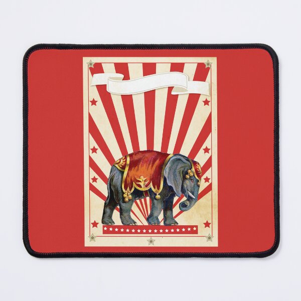 Item preview, Vintage Circus Elephant designed and sold by CottageBunny.