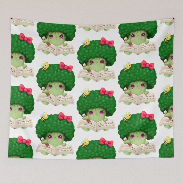 Item preview, Cute Broccoli writing “I love …” designed and sold by LullaStudio.