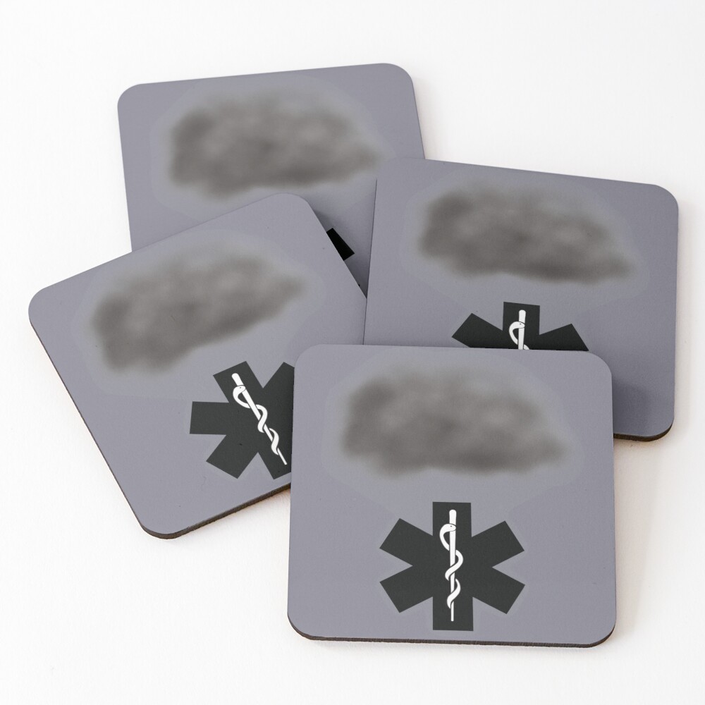 Item preview, Coasters (Set of 4) designed and sold by AxO2Shop.