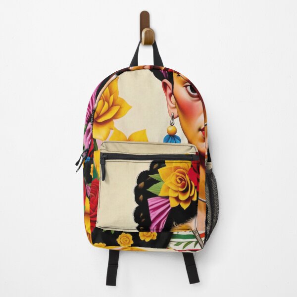 Item preview, Floral Fiesta: Ultrafine Fridazia Portrait designed and sold by opulantorbit.