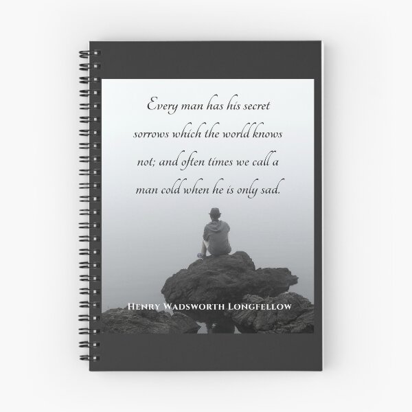Item preview, Copy of Henry Wadsworth Longfellow : Every man has his secret sorrows which the world knows not... designed and sold by artbleed.