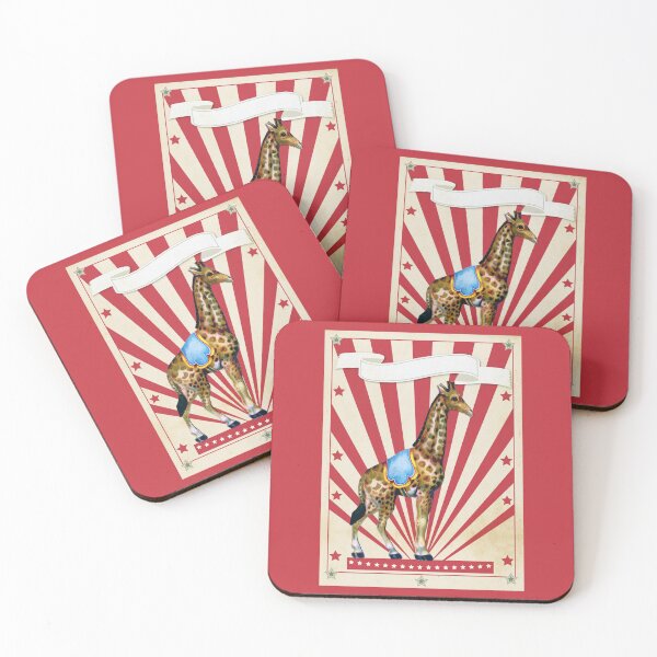 Item preview, Vintage Circus Giraffe designed and sold by CottageBunny.