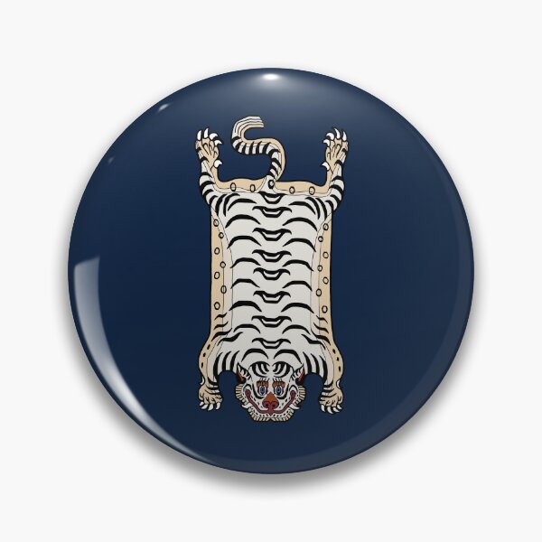 Item preview, TIBETAN TIGER RUG-white 2 designed and sold by BEATRIZ ABAITUA.