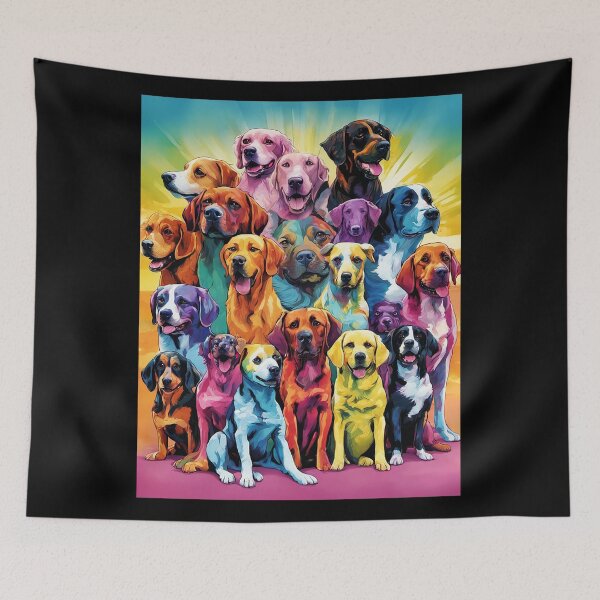 Item preview, Furry Friends Fiesta Dog Family designed and sold by SAS-Designer.