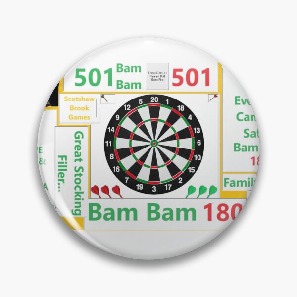 Item preview, Bam Bam 180 Darts Game For All designed and sold by DJLancs.