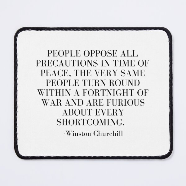 Item preview, Winston Churchill quote designed and sold by Neeshki.