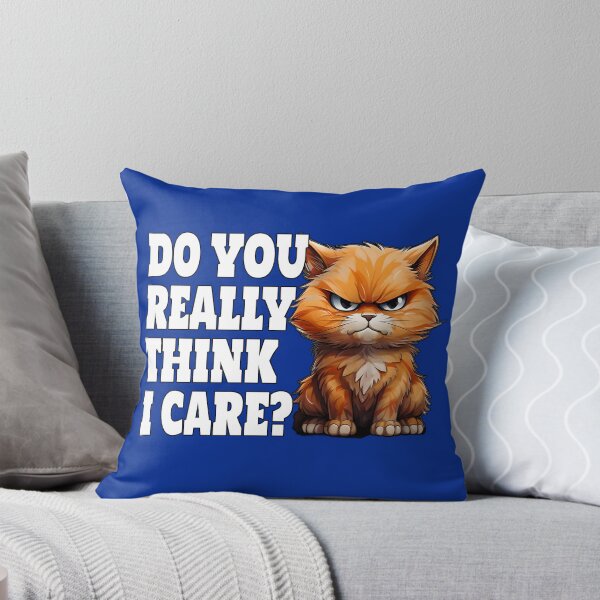 Item preview, Gato, ¿realmente crees que me importa? designed and sold by ThisThatThing.