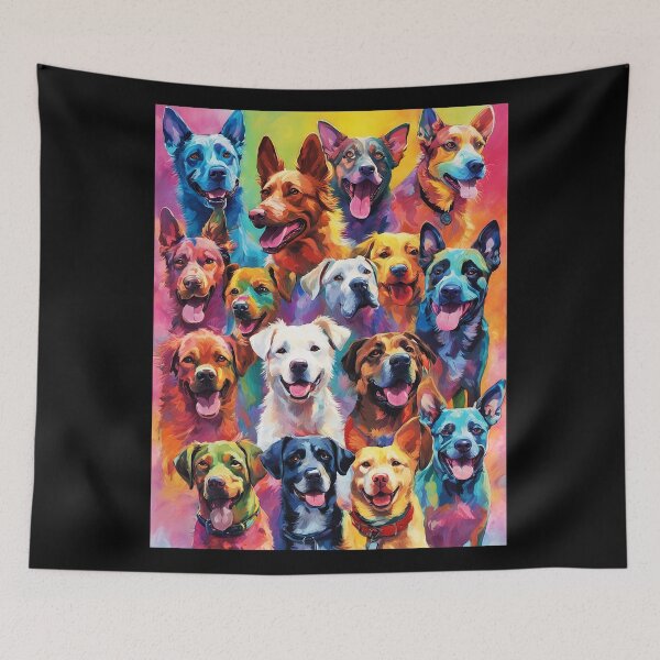 Item preview, Furry Friends Fiesta Dog Family designed and sold by SAS-Designer.