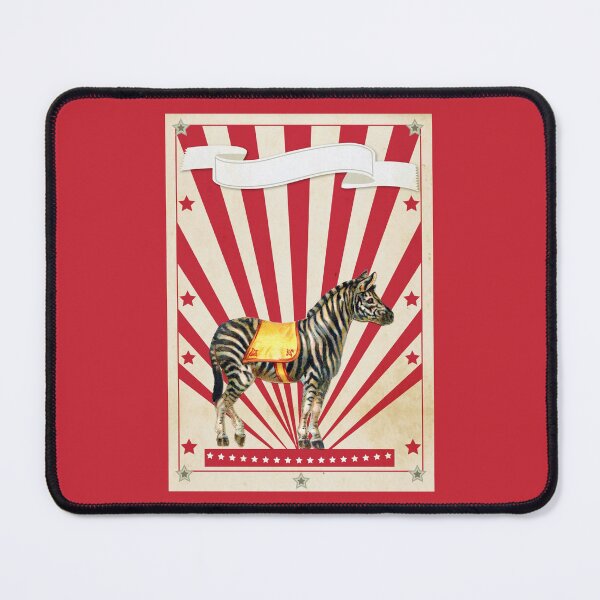 Item preview, Vintage Circus Zebra designed and sold by CottageBunny.
