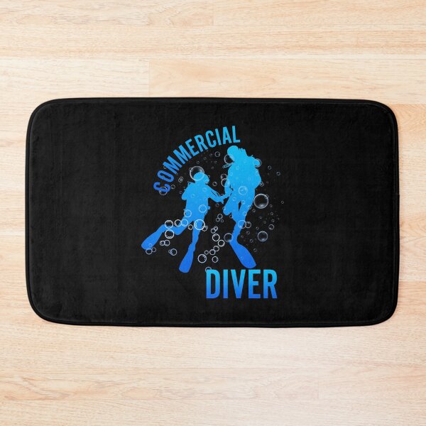 Item preview, Commercial Diver Scuba Diving Art 1 designed and sold by my-green-gecko.