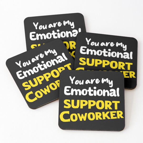 Item preview, Emotional Support Coworker designed and sold by LudwikeArts.