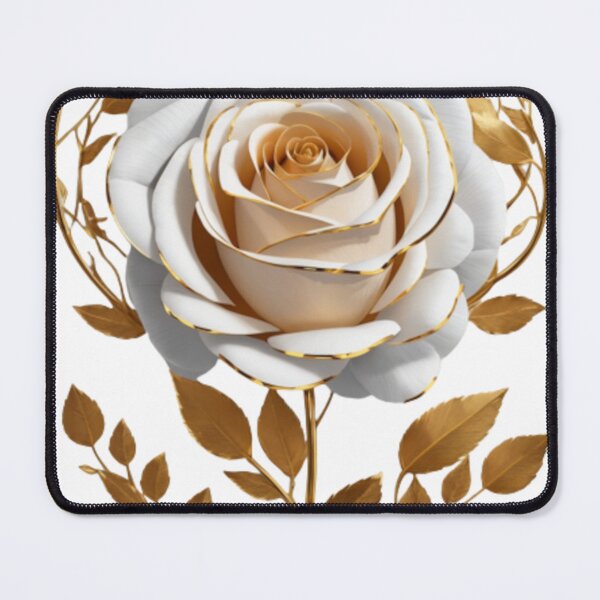 Item preview, A Single Golden Rose Design 001 designed and sold by Alexis Art Collection.