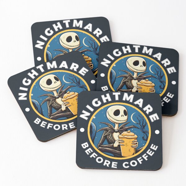 Item preview, "As Jack grapples with the morning darkness, join him in the Nightmare Before Coffee, where every chapter awakens a new twist." designed and sold by Cre8tive  inc.