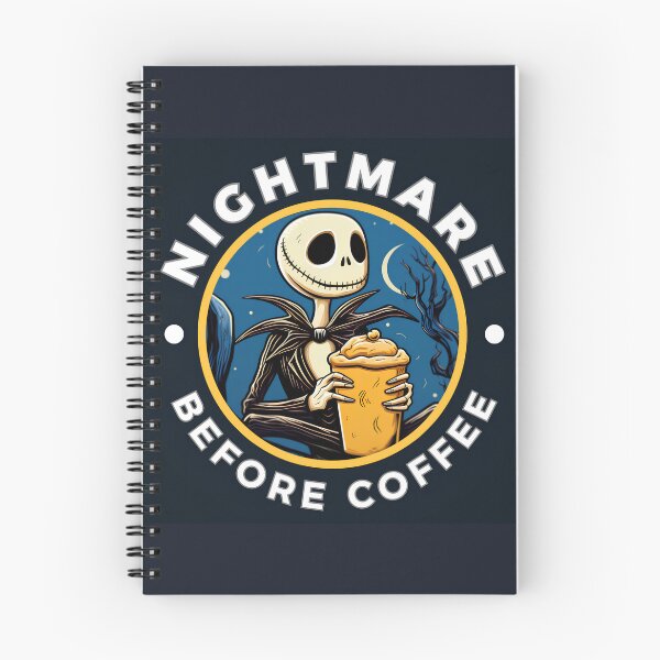 Item preview, "As Jack grapples with the morning darkness, join him in the Nightmare Before Coffee, where every chapter awakens a new twist." designed and sold by Cre8tive  inc.