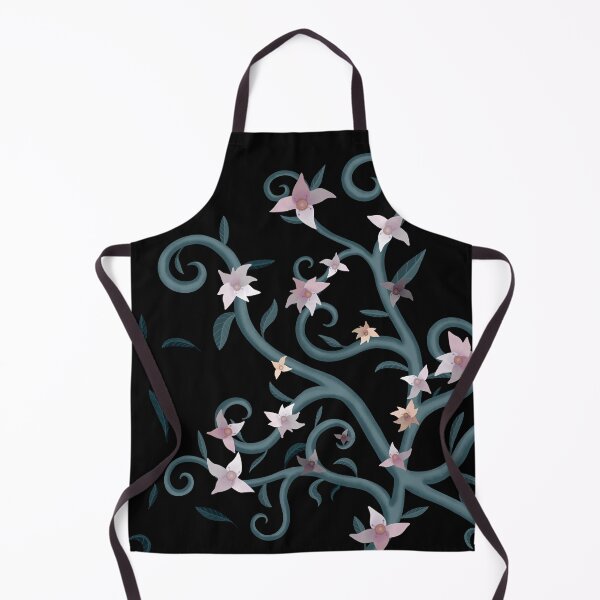 Item preview, Pink Blossom On Blue Vines designed and sold by PuddlesOfMoonUK.