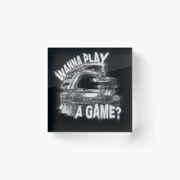 Item preview, saw reverse bear trap jigsaw wanna play a game dark designed and sold by ODDMOBIUS.