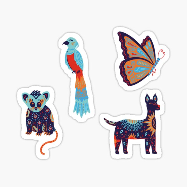 Item preview, Aztec Animals designed and sold by Shami23art.