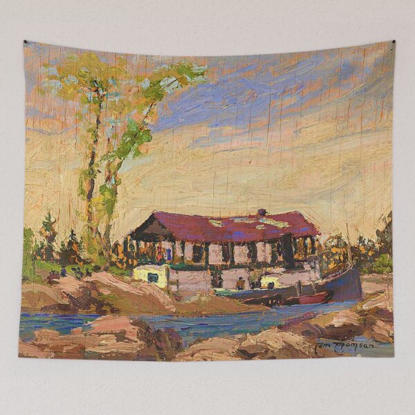 Item preview, Log Picking Houseboat, Summer (1914) by Tom Thomson. designed and sold by IORI-PROFILER.