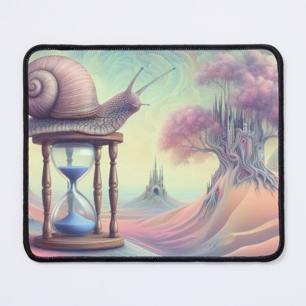 Item preview, #hourglass, #snail, designed and sold by KICIART.