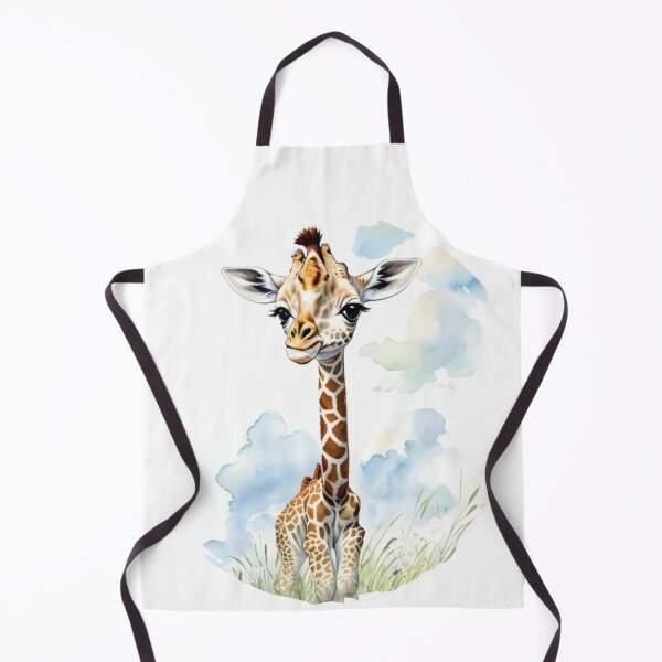 Item preview, Baby Giraffe Watercolour Design designed and sold by Wolfheartart.