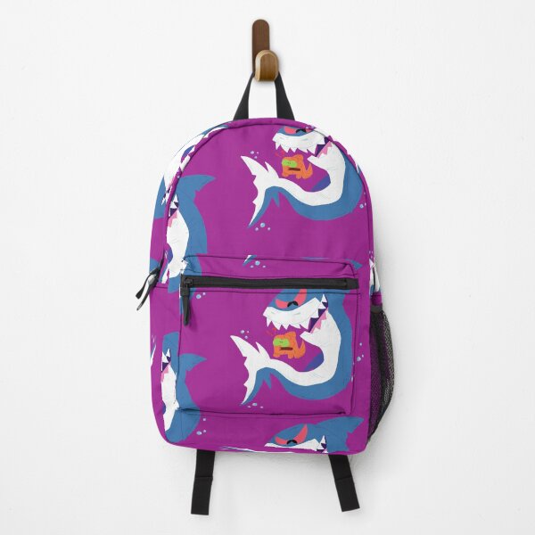 Item preview, Shark and little fish cartoon print designed and sold by CryStar-Chaos.