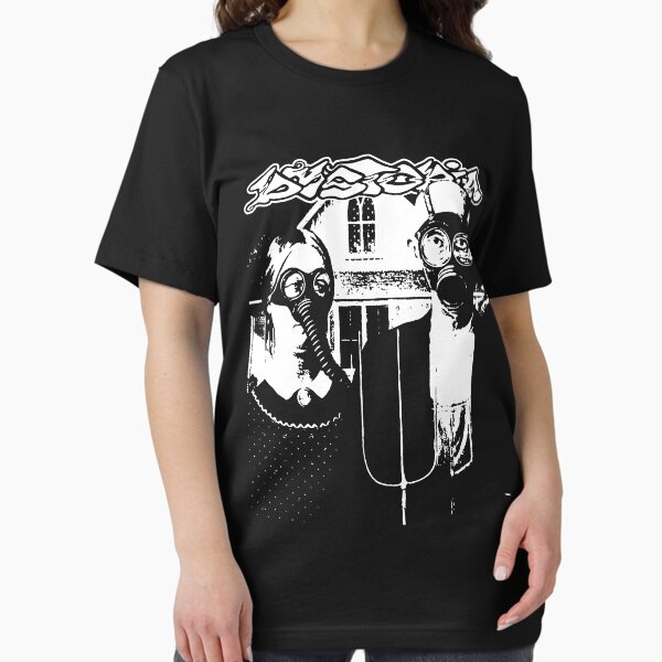Item preview, Dystopia Crust Punk Band - American Gothic Shirt - Vintage Heavy Metal, Punk, Hardcore Shirt designed and sold by Creeping Time.