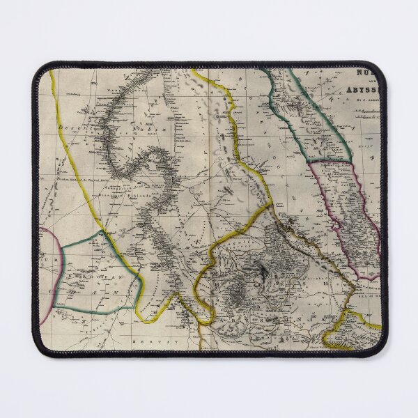 Item preview, 1842 map of Northeast Africa designed and sold by Francespoppy.