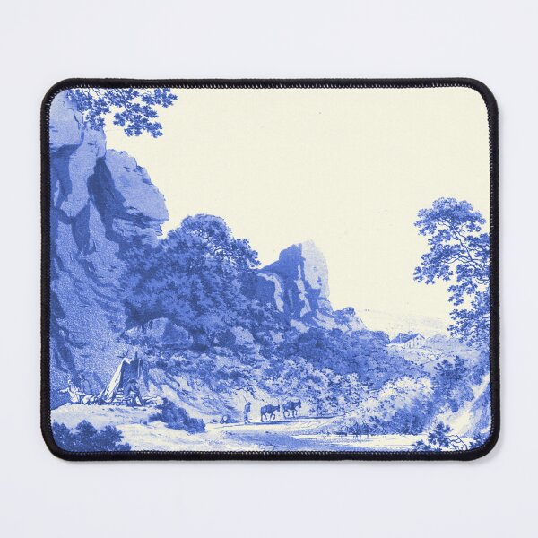 Item preview, Camping by a Cave (Blue) designed and sold by LansingOLeary.