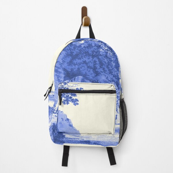 Item preview, Camping by a Cave (Blue) designed and sold by LansingOLeary.