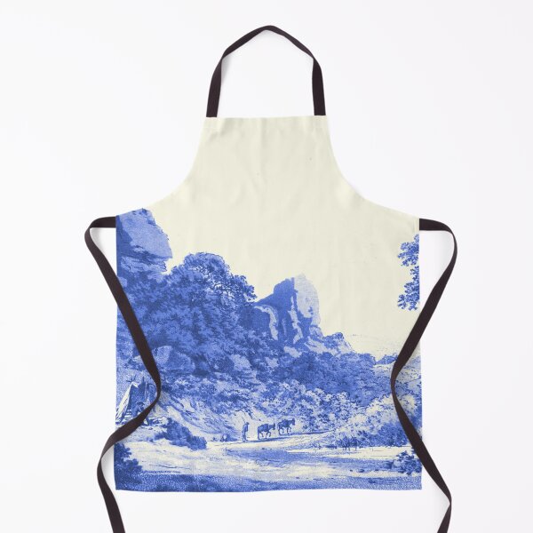 Item preview, Camping by a Cave (Blue) designed and sold by LansingOLeary.