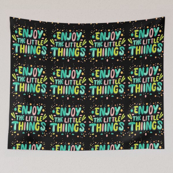 Item preview, Enjoy The Little Things designed and sold by SAS-Designer.