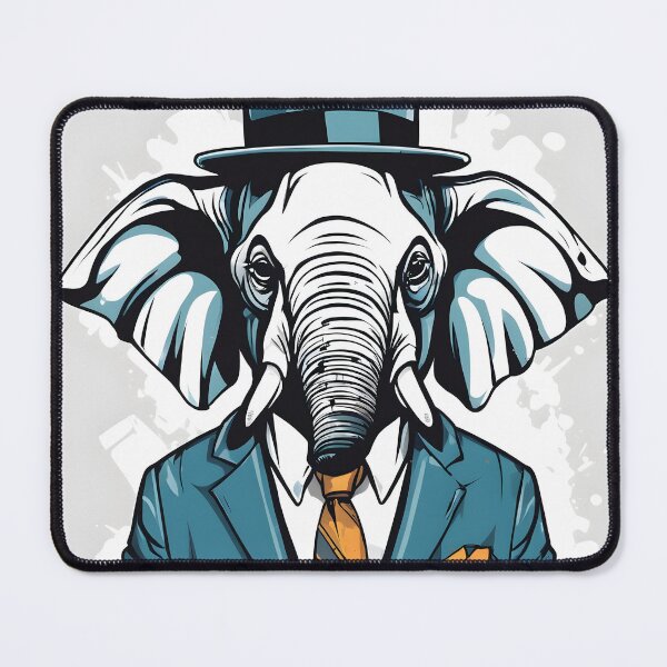 Item preview, An elephant businessman  designed and sold by studiomrska.