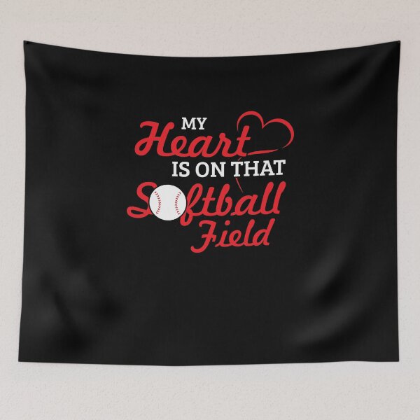 Item preview, My Heart Is On That Softball Field | Baseball Gifts | Baseball clothing | Baseball Accessories | Baseball Gear | Baseball Sayings | Baseball Gifts for Men | Baseball Gifts for Women | Baseball Kids designed and sold by Kreature Look.